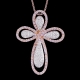Glory Cross Diamond Necklace